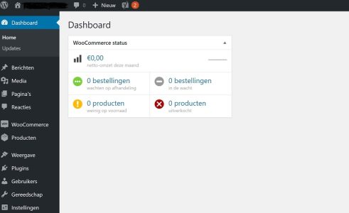 webwinkel dashboard webwinkel dashboard